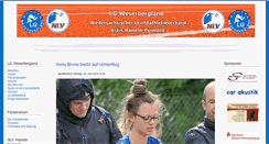 Desktop Screenshot of lgweserbergland.de